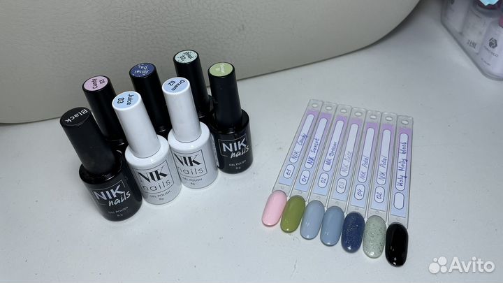 Гель лак для маникюра бу