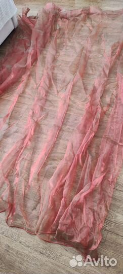 Штора тюль органза, новая