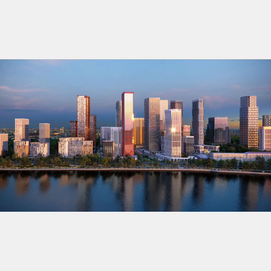 2-к. квартира, 66 м², 2/27 эт.