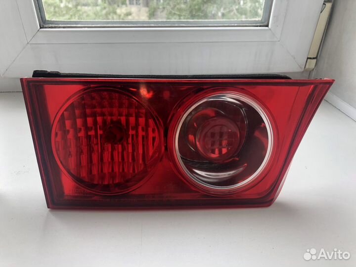 Фонари в крышку багажника Хонда аккорд 7