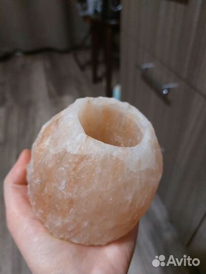 Подсвечник солевой