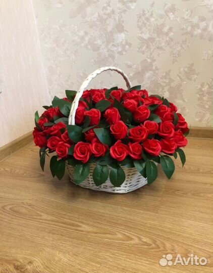 Мыло ручной работы букеты