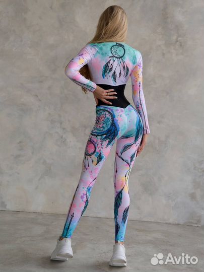 Комбинезон для йоги и фитнеса