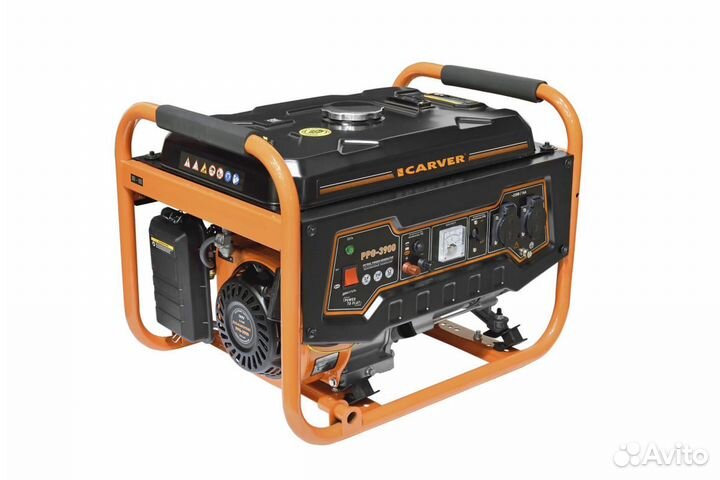 Бензиновый генератор carver PPG-3900