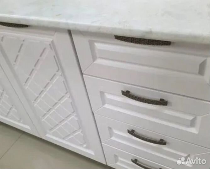 Кухня Агава Акация Белая 2метра