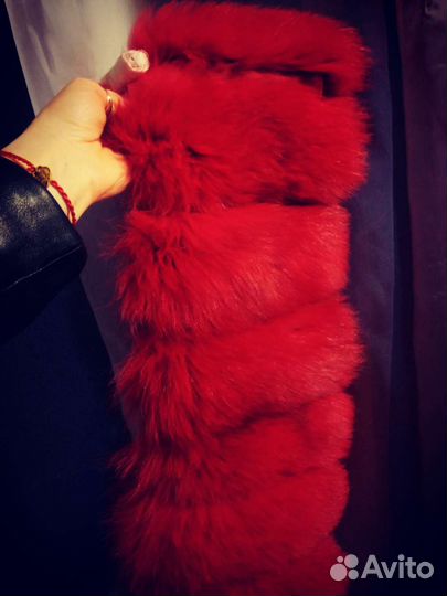 Мех песца на рукоделия