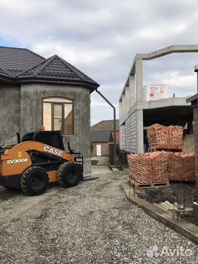 Услуги мини погрузчика