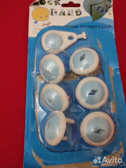 Заглушка защита для электрич. розеток от детей