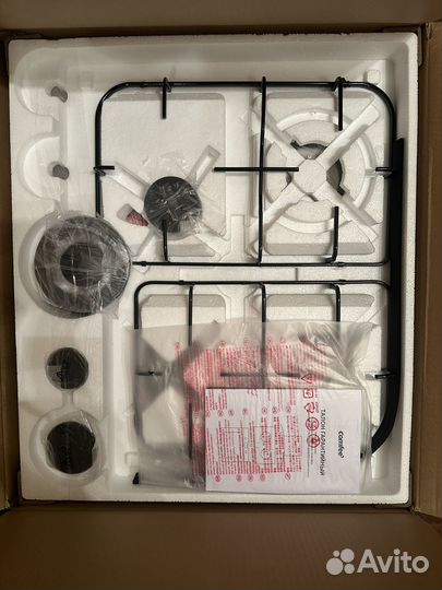 Встраиваемая газовая варочная панель Comfee