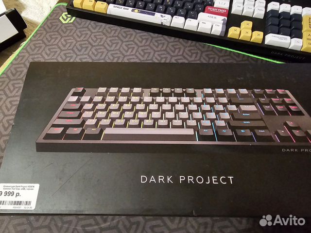 Клавиатура проводная Dark Project KD87A Cap Teal объявление продам