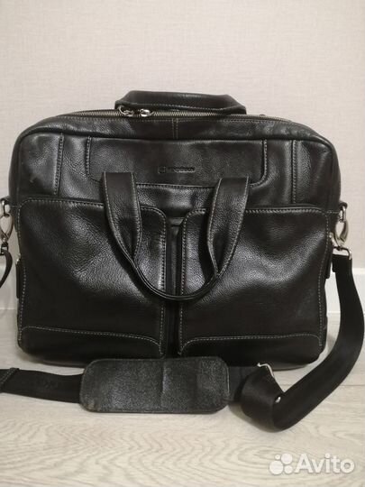 Сумка мужская henderson натуральная кожа