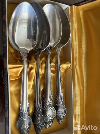 Мельхиор троянда, стрловые ложки