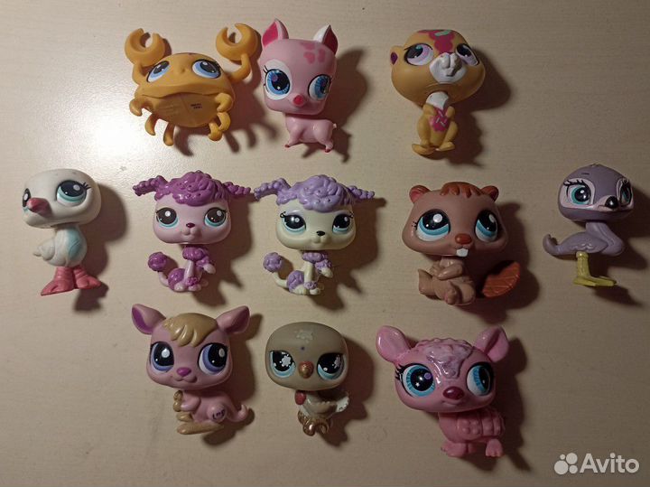Littlest Pet Shop, коллекционные фигурки, лпс