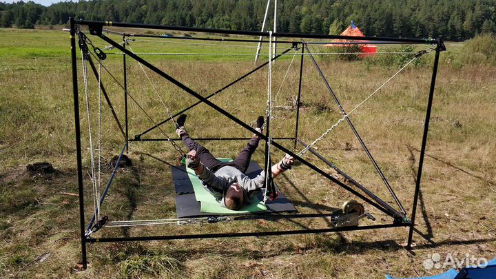 Тренажер Правило сборно-разборный на лебедке