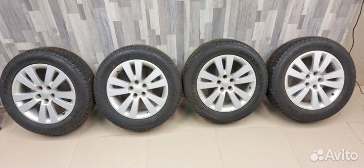 Колеса в сборе 255/55/R18 летние на Subaru