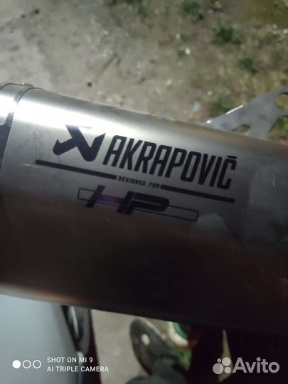Bmw s1000rr s1000r Akrapovic прямоток