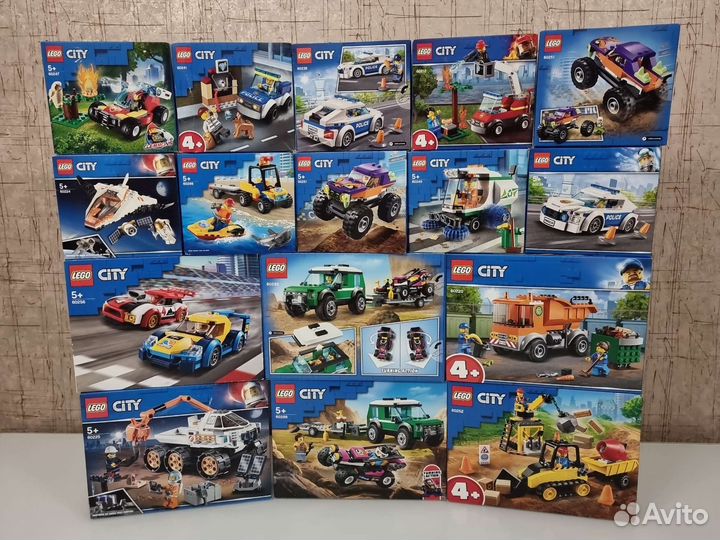 Новые наборы Lego City
