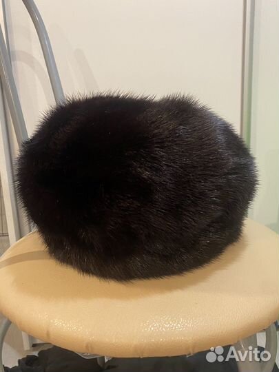 Шапка норковая женская
