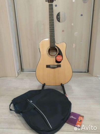 Гитара Fender CD60SCE