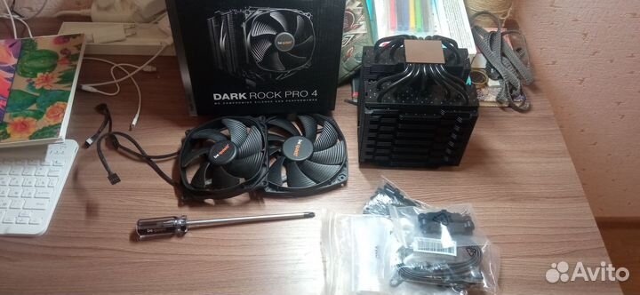 Be quite Dark rock pro 4, полный комплект