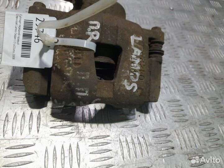 Суппорт передний правый Chevrolet Lanos седан 1.5