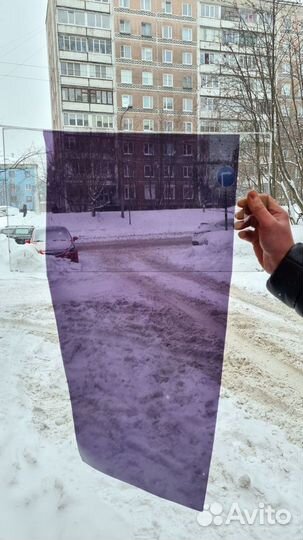 Пленка тонировочная съемная силик.15 проц 1.04*1м