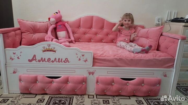 Детская кровать фея для девочек