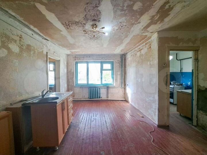 3-к. квартира, 57,6 м², 1/5 эт.