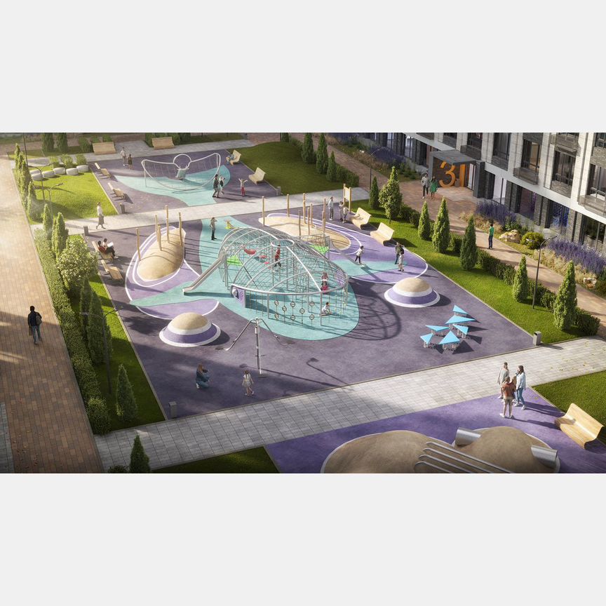 1-к. квартира, 33,9 м², 19/25 эт.