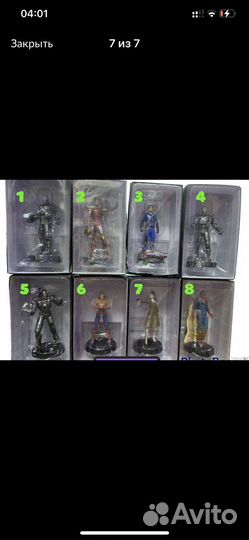 Фигурки Marvel