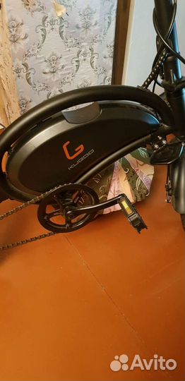 Электровелосипед kugoo v1 D3F black