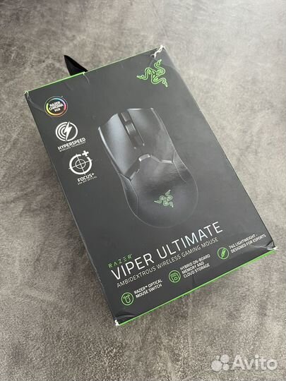 Игровая мышь razer viper ultimate (новая)