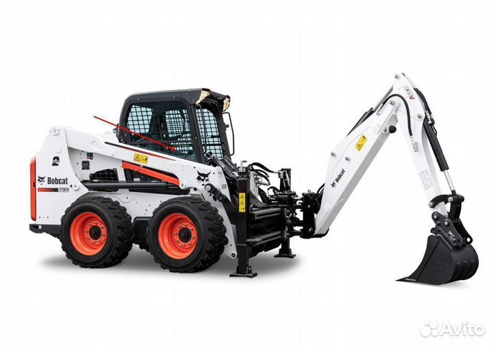 Стекло правое нижнее на мини погрузчик Bobcat