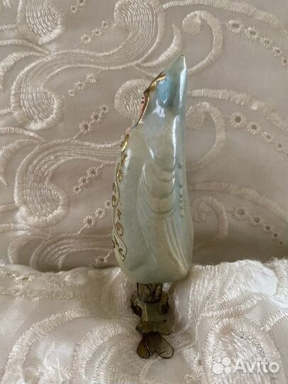 Стеклянная елочная игрушка Царевна Лебедь