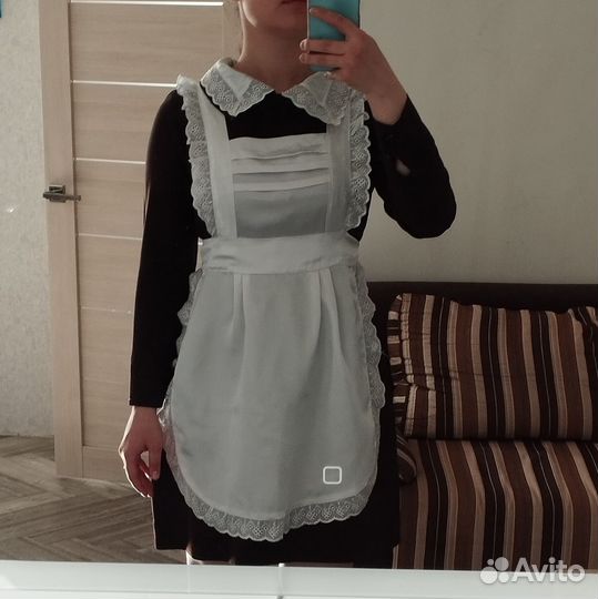 Школьная форма с фартуком советская