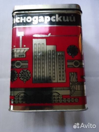 Жестяные банки для чая СССР