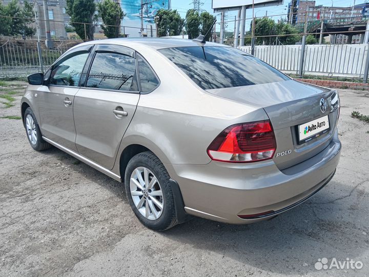 Volkswagen Polo 1.6 AT, 2017, 151 600 км