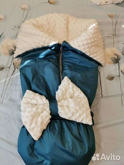 Очень удобный комплект на выписку зимний