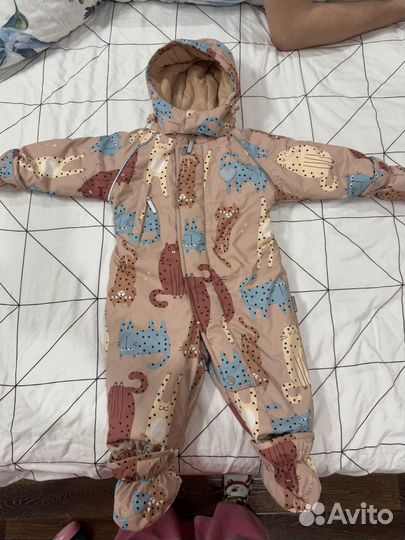 Зимний комбинезон crokid 74 80 унисекс