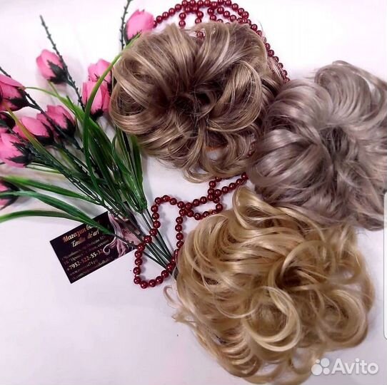 Волосы на резинке