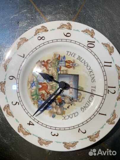 Настенные часы тарелка