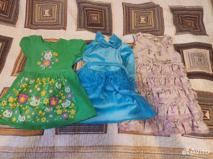 Пакет одежды на девочку 92 см