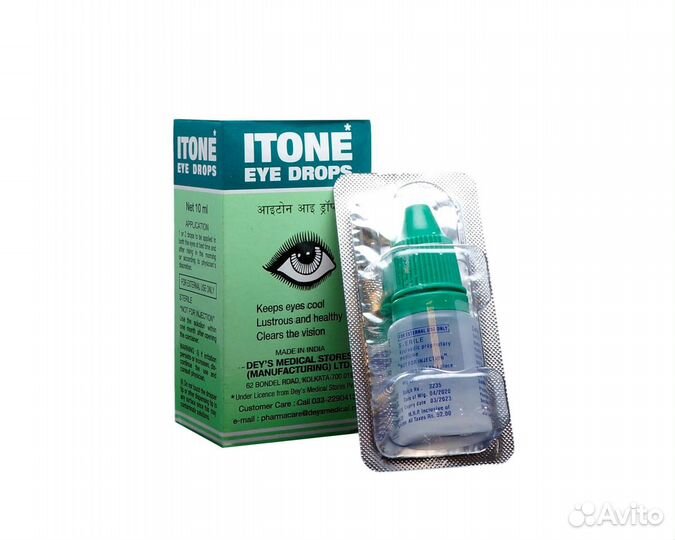 Айтон глазные капли itone eye drops