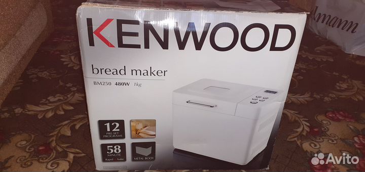 Хлебопечка Kenwood BM250