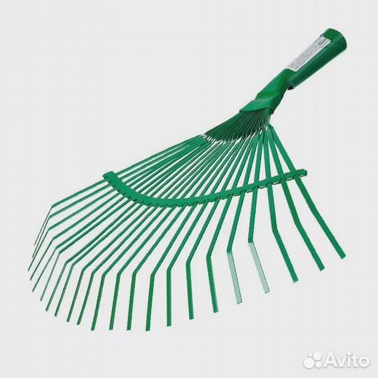 Грабли веерные металлические 22 зубца пластинчаты