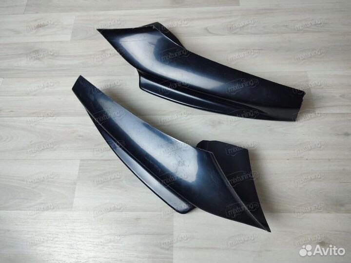 Сплиттер (юбка) переднего бампера BMW 5 (F10/F11)