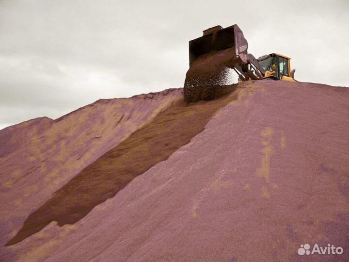 Песок \ Земля природный средний от 3кубов