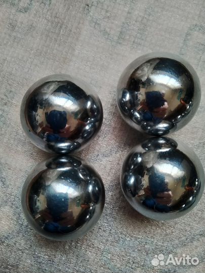 Музыкальные зеркальные массажные шары 3,7 см в дм