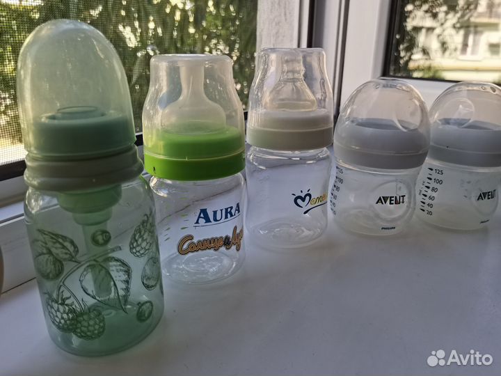 Бутылочки avent