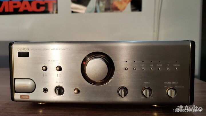Усилитель Denon PMA-7,5S Presta (1994 г.в.)